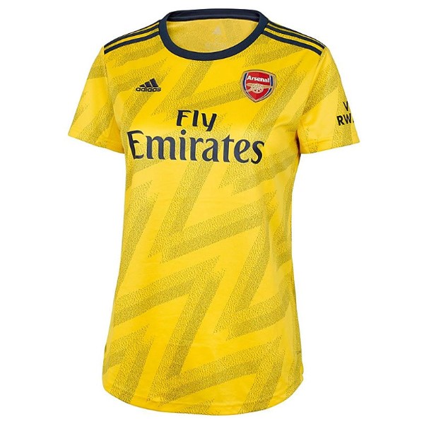 Camiseta Arsenal 2ª Kit Mujer 2019 2020 Amarillo